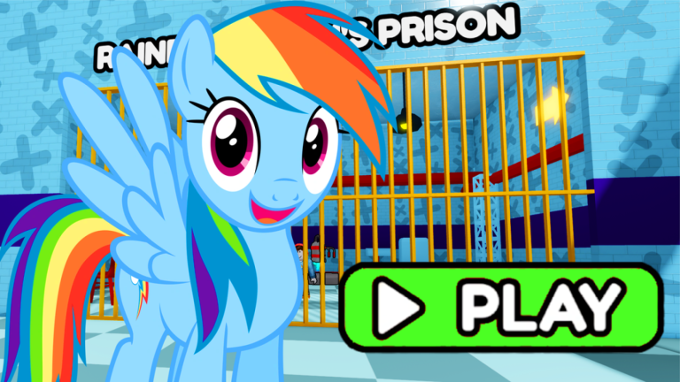 RAINBOW DASH'S PRISON RUN OBBY screenshot