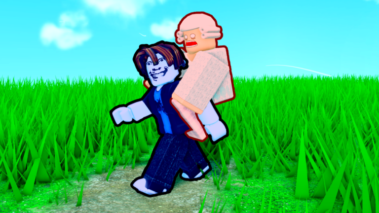 Carry a Grandma [2 Player Obby] screenshot