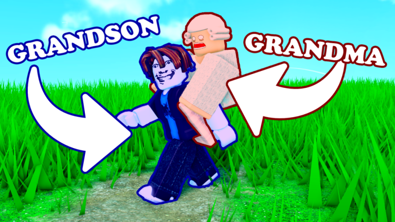 Carry a Grandma [2 Player Obby] screenshot