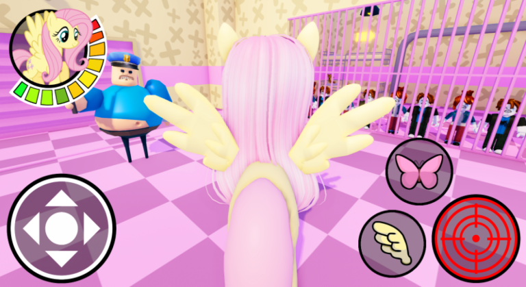 💛 FLUTTERSHY'S PRISON RUN OBBY screenshot