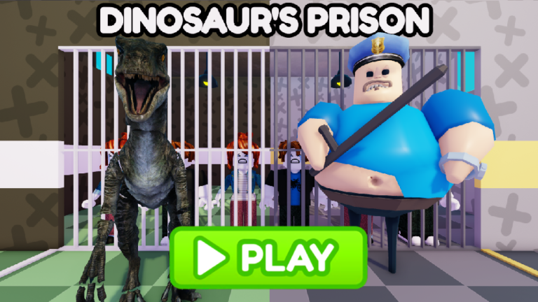 🦖 DINOSAUR'S PRISON RUN OBBY  screenshot