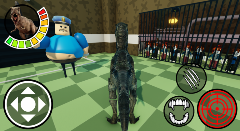 🦖 DINOSAUR'S PRISON RUN OBBY  screenshot