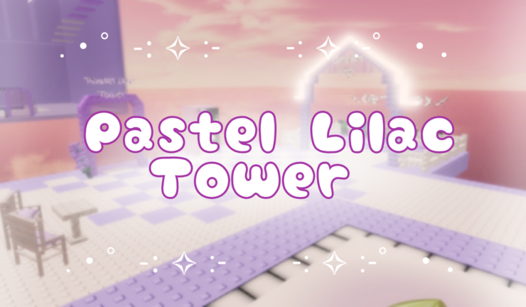 🌸Pastel Lilac Tower🤍[NEW TOWER] screenshot