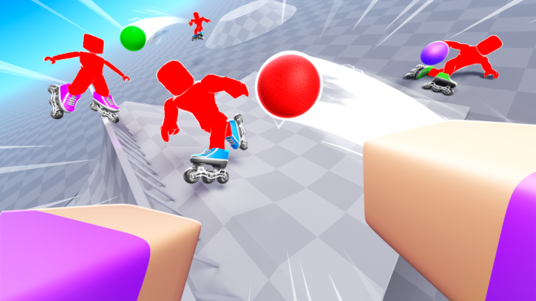 [🛹] Roller Rivals [⚡ABILITIES] screenshot