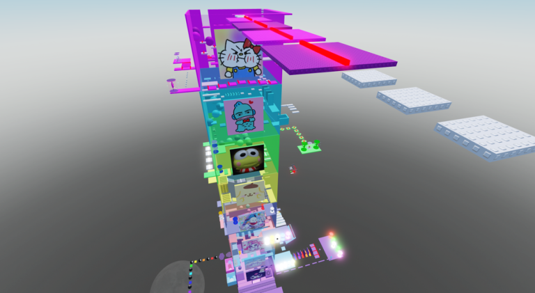 [UPD]🎀🖐️Hello Kitty Slap Tower screenshot
