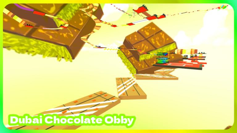 🍫 Dubai Chocolate Obby 🍫 screenshot