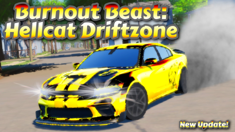 (❄️WINTER!!) Burnout Beast: Hellcat Driftzone🚗💨 screenshot