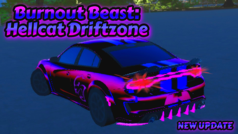 (❄️WINTER!!) Burnout Beast: Hellcat Driftzone🚗💨 screenshot