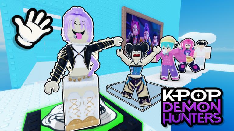 KPop Demon Hunters Troll Tower 🎤 screenshot