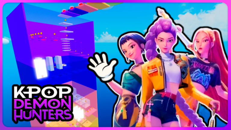 KPop Demon Hunters Troll Tower 🎤 screenshot