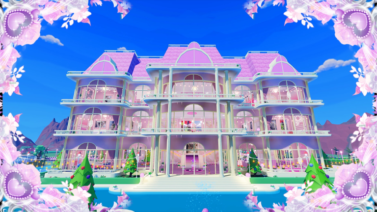 🏩Girl's pink mansion life🏩【Tycoon】 screenshot
