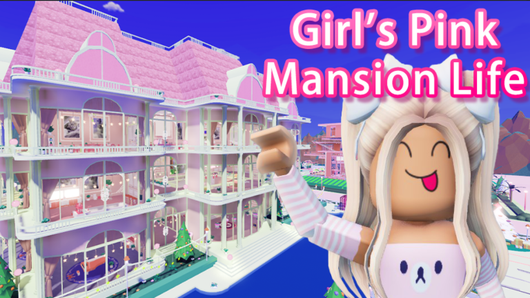 🏩Girl's pink mansion life🏩【Tycoon】 screenshot