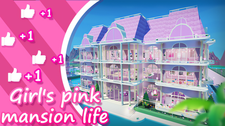 🏩Girl's pink mansion life🏩【Tycoon】 screenshot