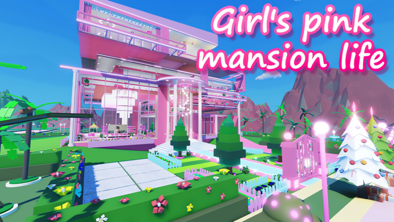 🏩Girl's pink mansion life🏩【Tycoon】 screenshot