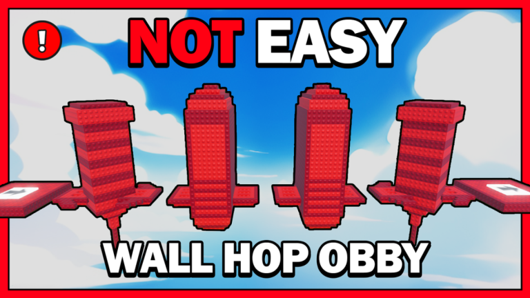 NOT EASY Wall Hop Obby screenshot