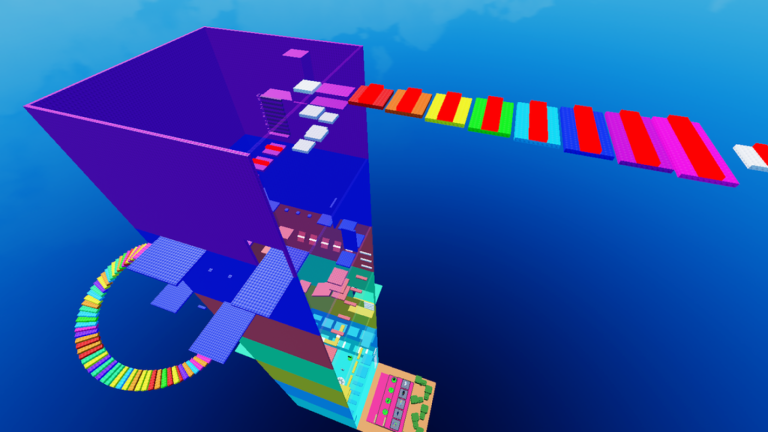 Gravity Coil Tower 🎈☂ screenshot