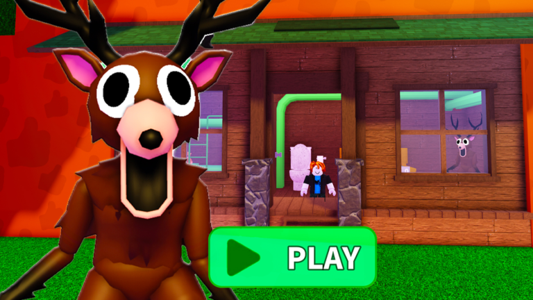 🦌99 NIGHTS IN FOREST PRISON RUN! (Obby) screenshot