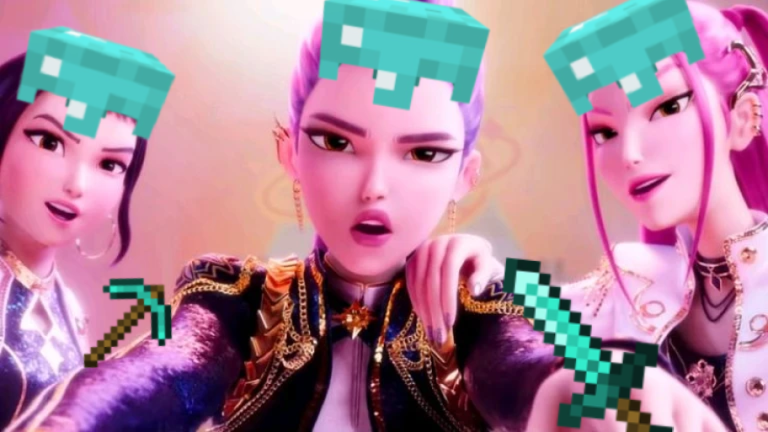 KPop Demon Hunters Lucky Blocks screenshot