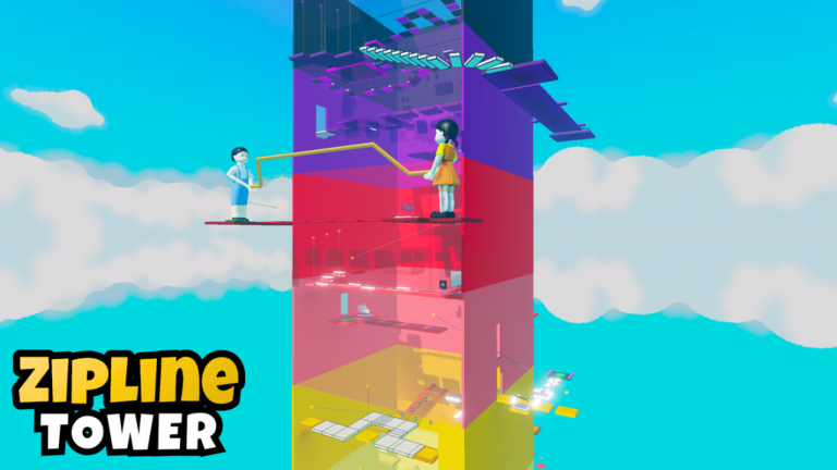 Zipline Troll Tower 😈 screenshot