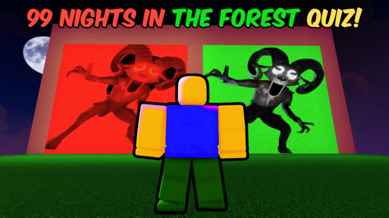 99 Nights in the Forest QUIZ! [CAVES UPDATE!] screenshot