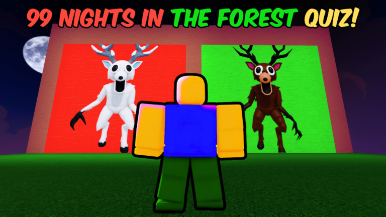99 Nights in the Forest QUIZ! [CAVES UPDATE!] screenshot
