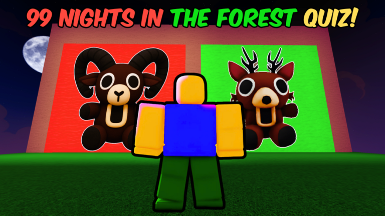 99 Nights in the Forest QUIZ! [CAVES UPDATE!] screenshot