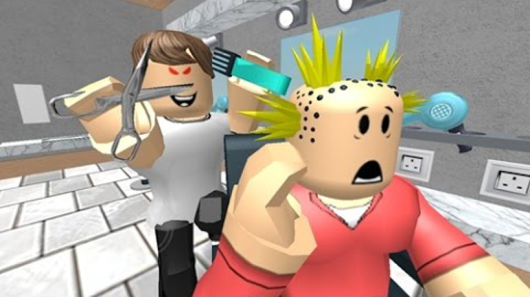 Escape The Barber Obby (NEW) screenshot