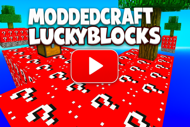 ⛏️ModdedCraft❤️ (RUBY LUCKY BLOCKS) screenshot