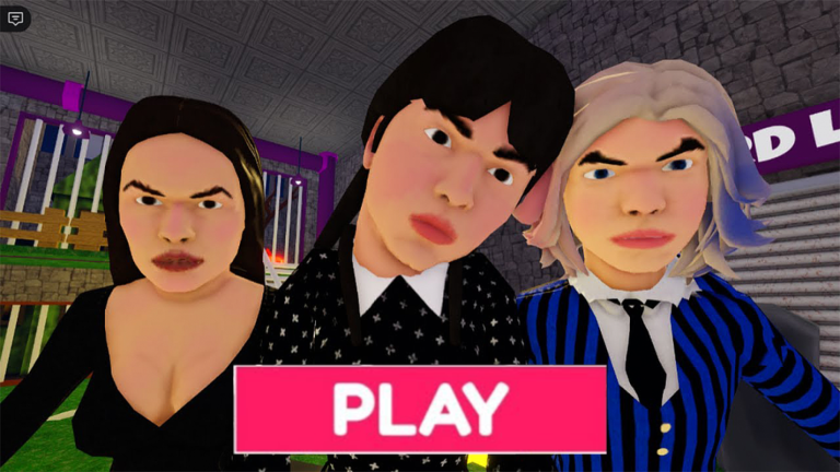 WEDNESDAY POLICE FAMILY PRISON RUN ESCAPE! (Obby) screenshot