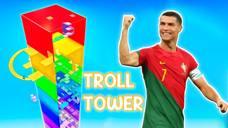 ⚽ Ronaldo VS Messi Tower screenshot