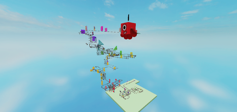 Cart ride into Numberblocks screenshot