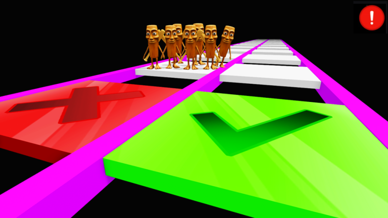 Crazy Brainrot Glass Bridge screenshot