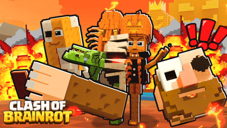 [🎭 SKINS!] Clash of Brainrots screenshot