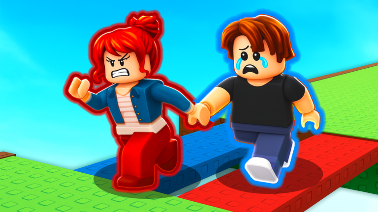 Hold Hands [2 Player Obby] screenshot