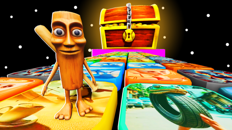 Crazy Brainrot Color Bridge screenshot