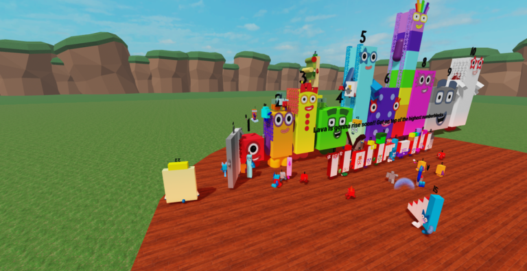 Numberblocks Don't Press The Button 2 screenshot