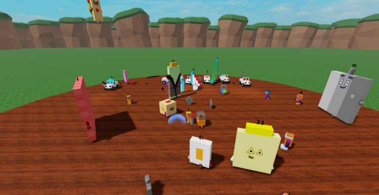 Numberblocks Don't Press The Button 2 screenshot