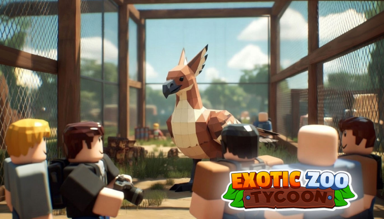 [NEW] Exotic Zoo Tycoon 🐉 screenshot