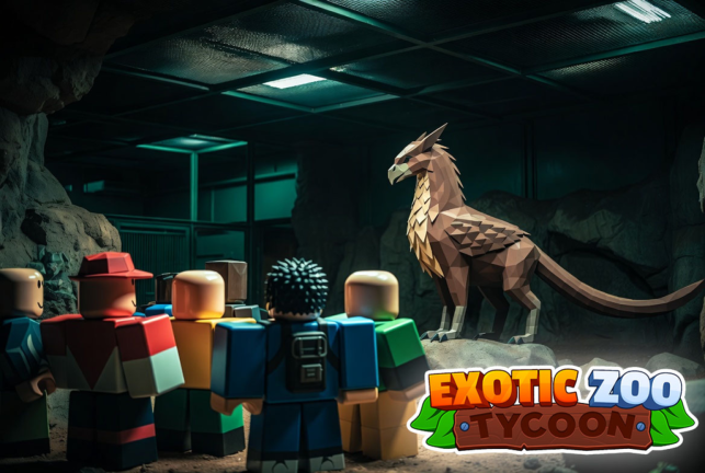 [NEW] Exotic Zoo Tycoon 🐉 screenshot