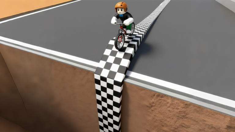 Bike and Fall screenshot