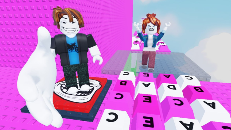 ASMR KEYBOARD TOWER [TROLL] screenshot