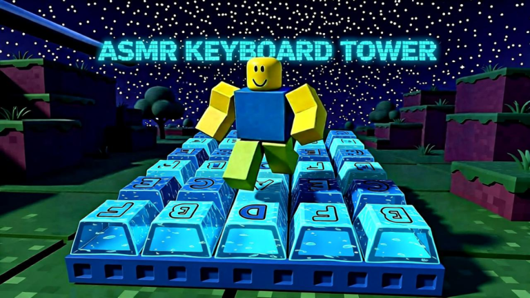 ASMR KEYBOARD TOWER [TROLL] screenshot