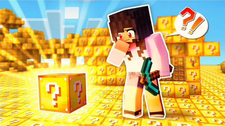 ⛏️ModdedCraft💛 (GOLD LUCKY BLOCKS) screenshot