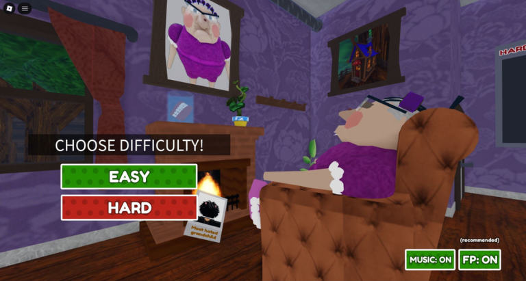 ESCAPE GRANDMA'S HOUSE! (FIRST PERSON OBBY) screenshot