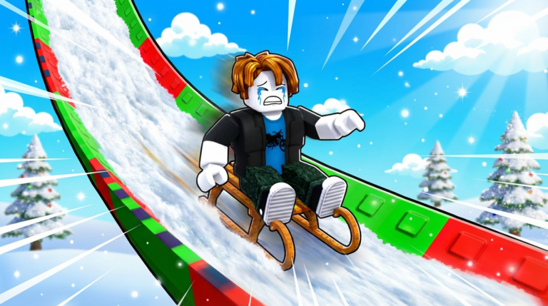 Build a Snow Slide!❄️🛝 screenshot