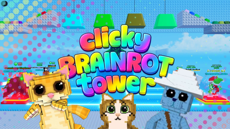 [💝🌹] Clicky Brainrot MORPH Tower screenshot