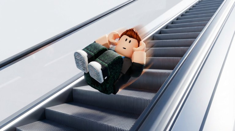 Climb & Roll Down Escalator screenshot