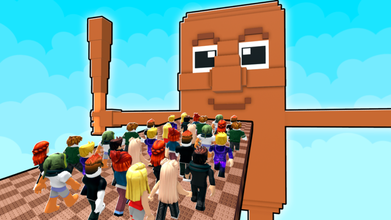 100 Players Jump Into Brainrot screenshot