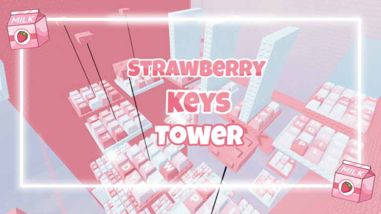 Strawberry Keys Slap Tower! 🍓 screenshot