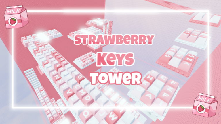 Strawberry Keys Slap Tower! 🍓 screenshot